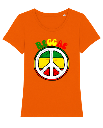 Reggae Music lover Bright Orange