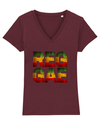 Reggae Music lover Burgundy