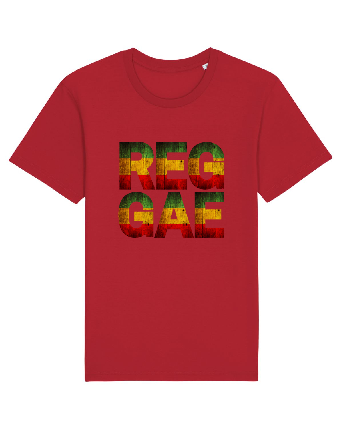 Tricou mânecă scurtă Unisex Rocker Red