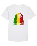 Reggae Music lover Tricou mânecă scurtă guler larg Bărbat Skater