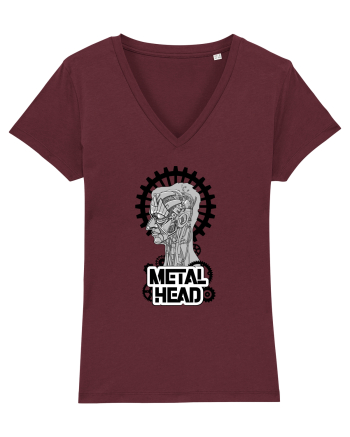 Metal Head Burgundy