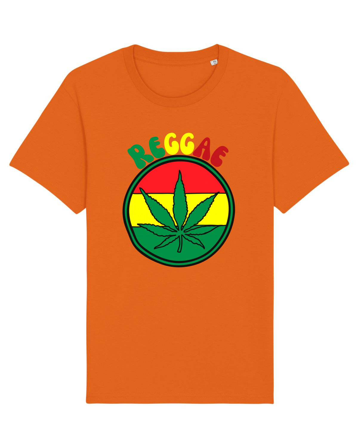 Tricou mânecă scurtă Unisex Rocker Bright Orange
