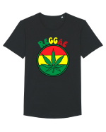 Reggae Music lover Tricou mânecă scurtă guler larg Bărbat Skater