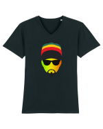 Reggae Music lover Tricou mânecă scurtă guler V Bărbat Presenter