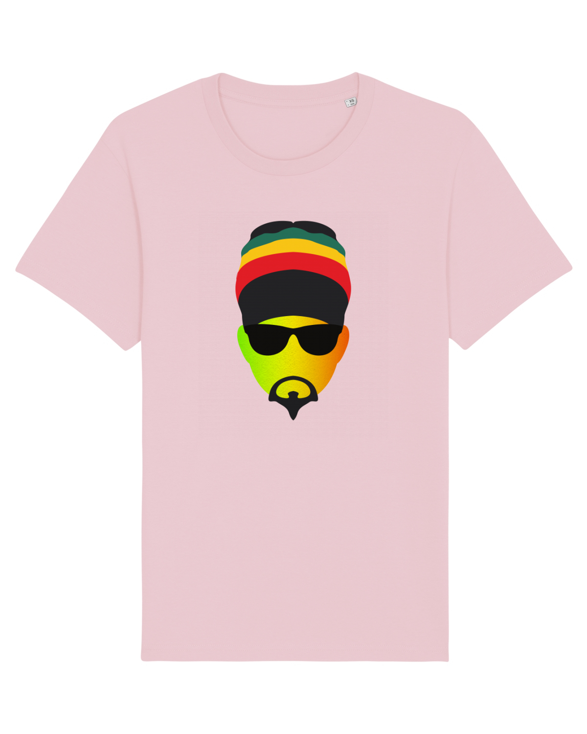 Tricou mânecă scurtă Unisex Rocker Cotton Pink