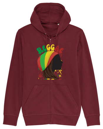 Reggae Music lover Burgundy