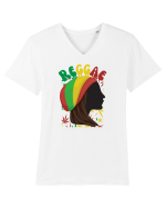 Reggae Music lover Tricou mânecă scurtă guler V Bărbat Presenter
