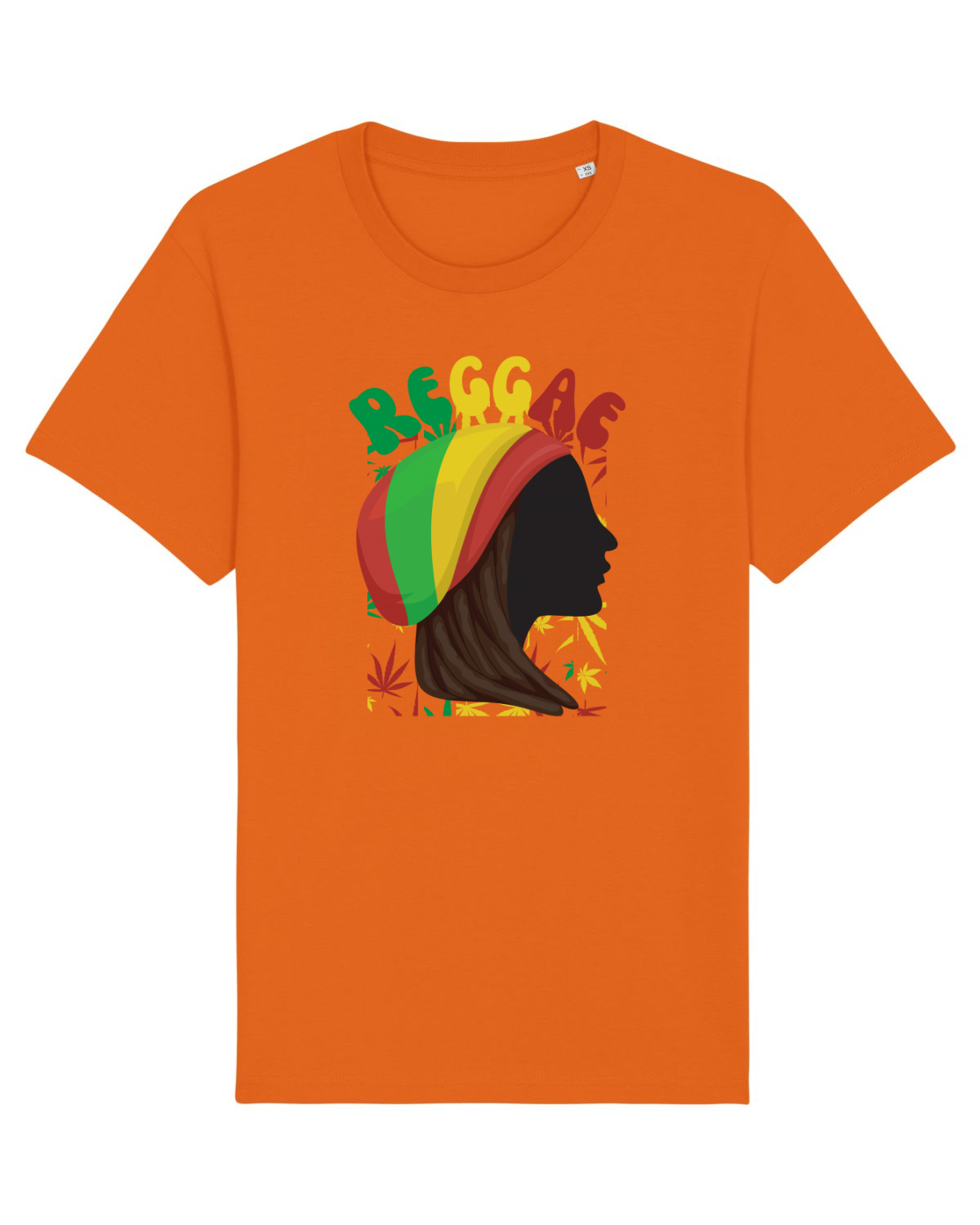 Tricou mânecă scurtă Unisex Rocker Bright Orange