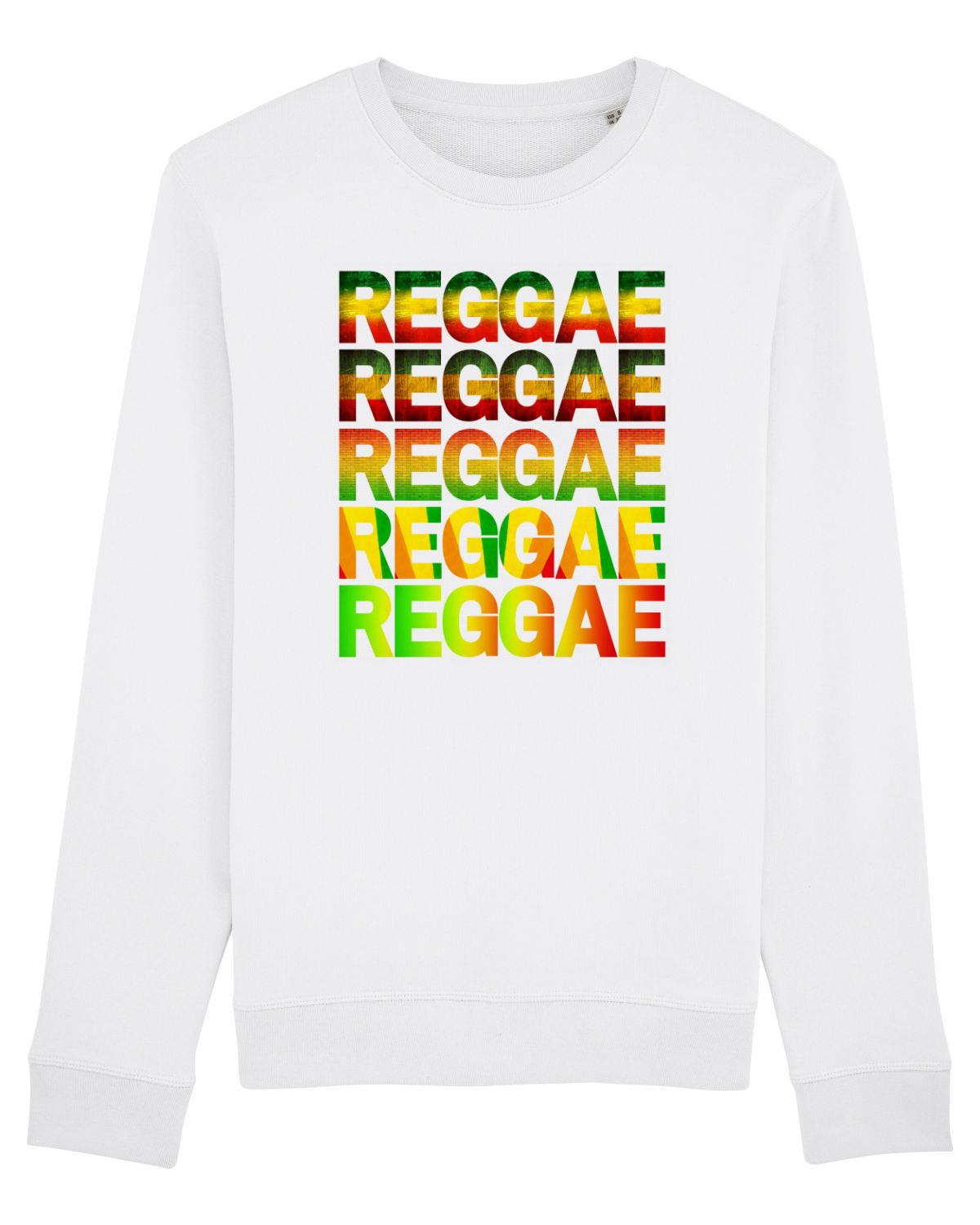 Bluză mânecă lungă Unisex Rise White