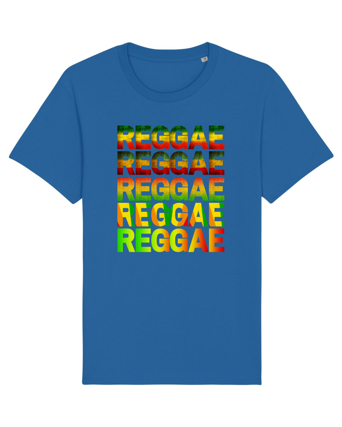 Tricou mânecă scurtă Unisex Rocker Royal Blue