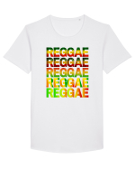 Reggae Music lover Tricou mânecă scurtă guler larg Bărbat Skater