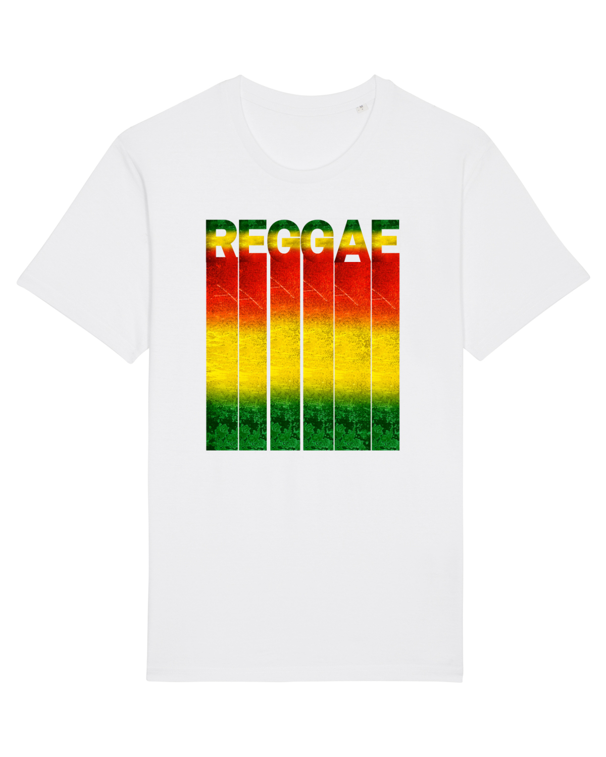 Tricou mânecă scurtă Unisex Rocker White