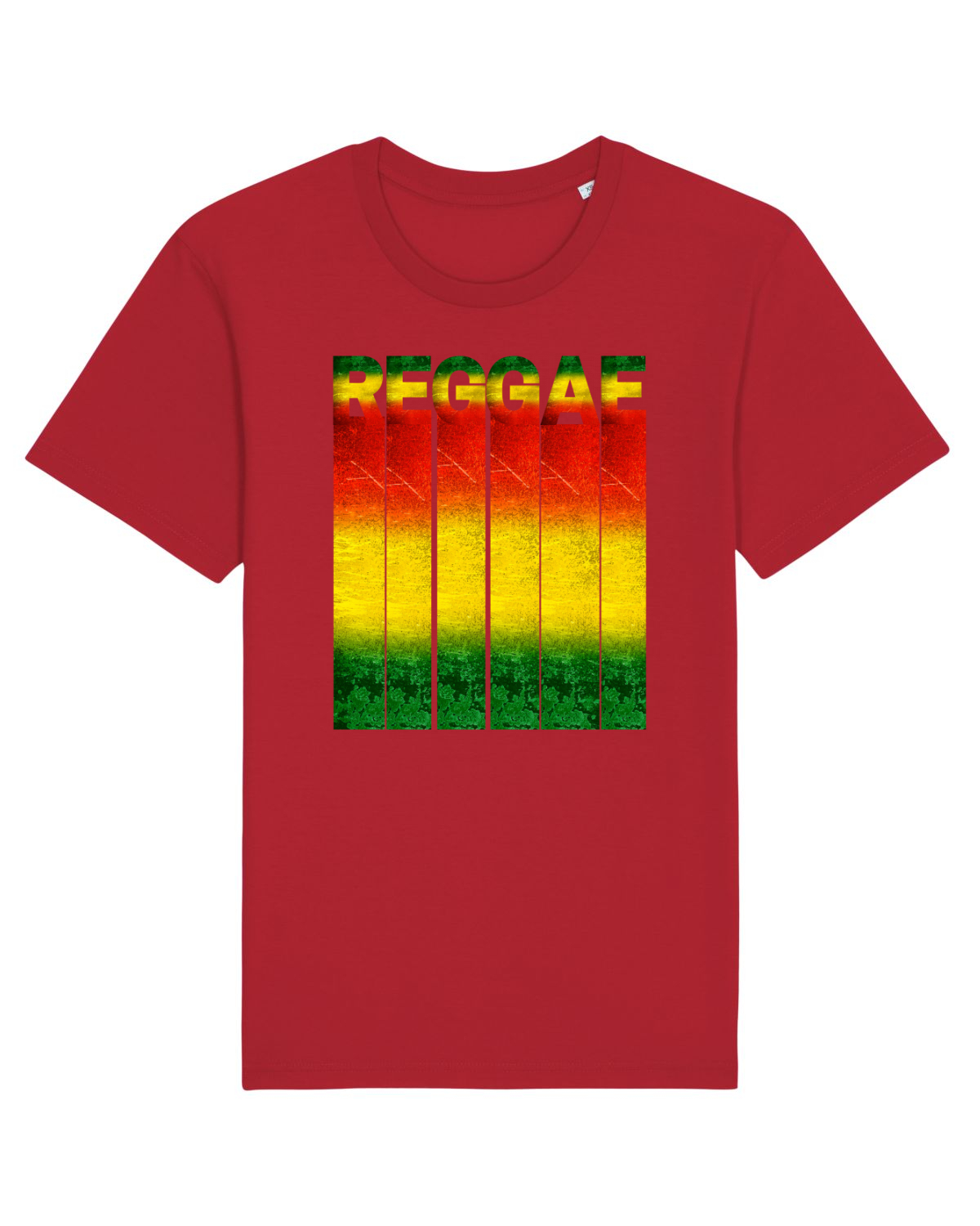 Tricou mânecă scurtă Unisex Rocker Red