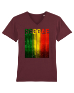 Reggae Music lover Tricou mânecă scurtă guler V Bărbat Presenter