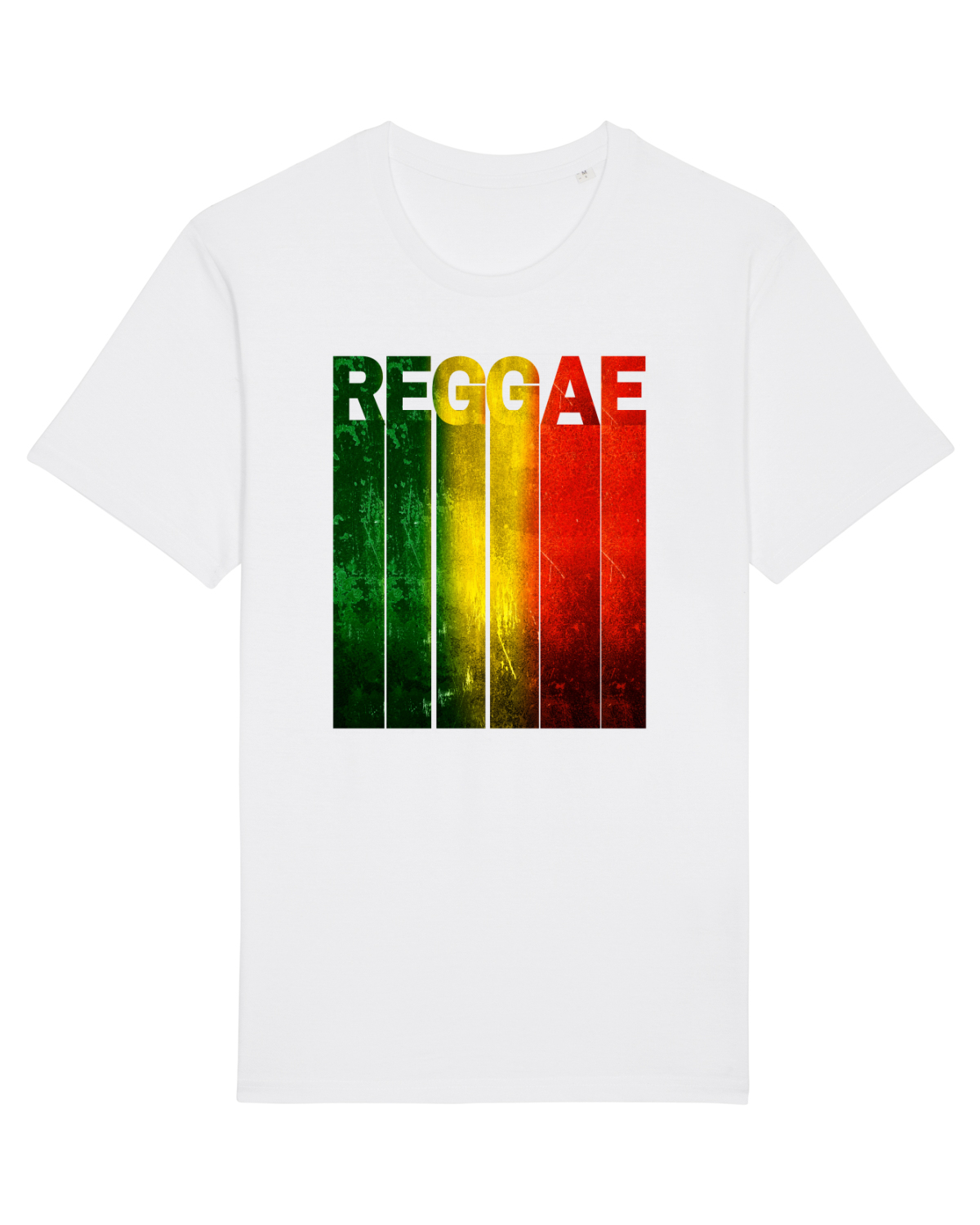 Tricou mânecă scurtă Unisex Rocker White