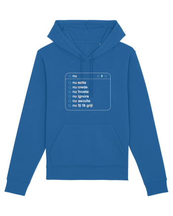google search / white Royal Blue