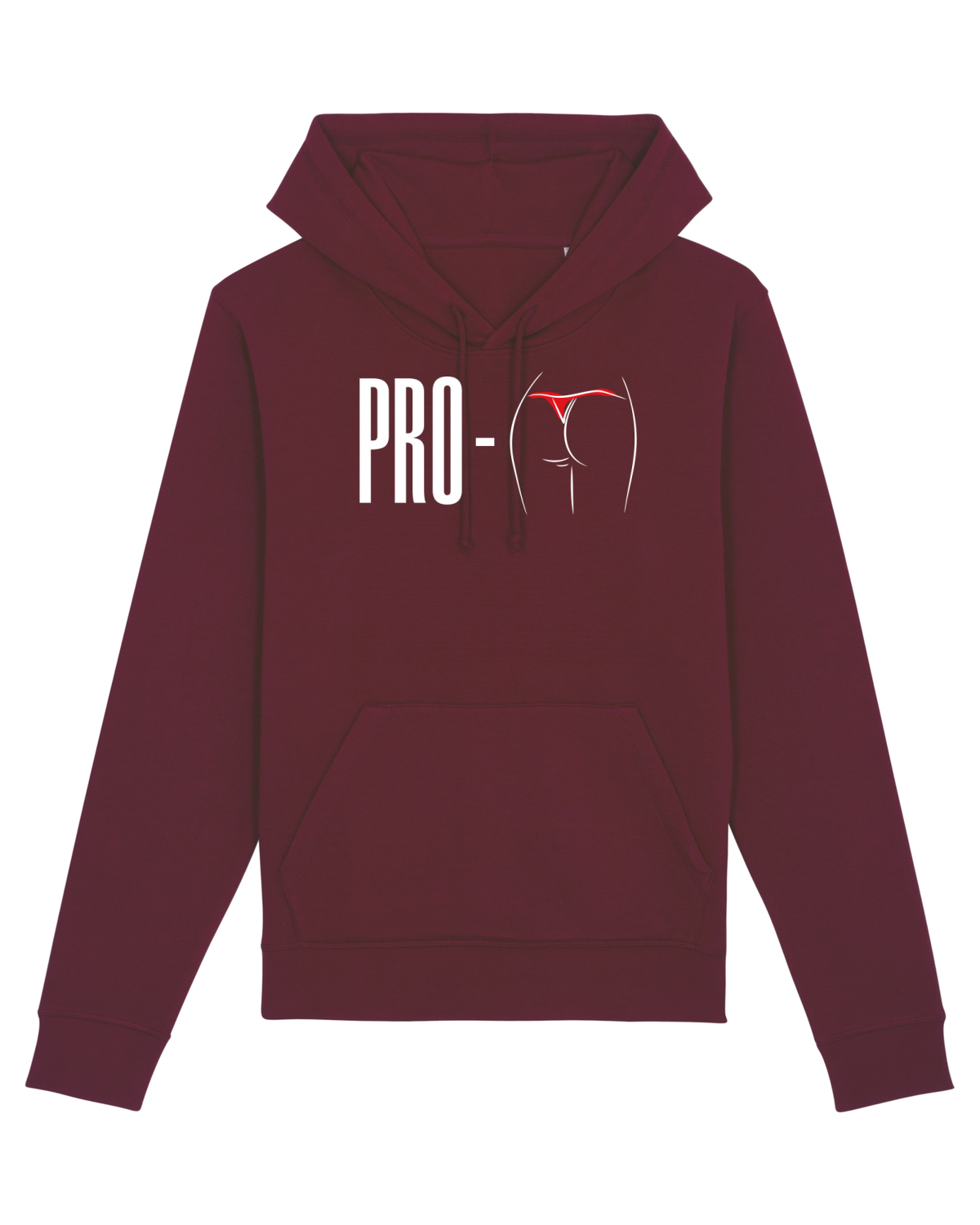 Hanorac Unisex Drummer Burgundy