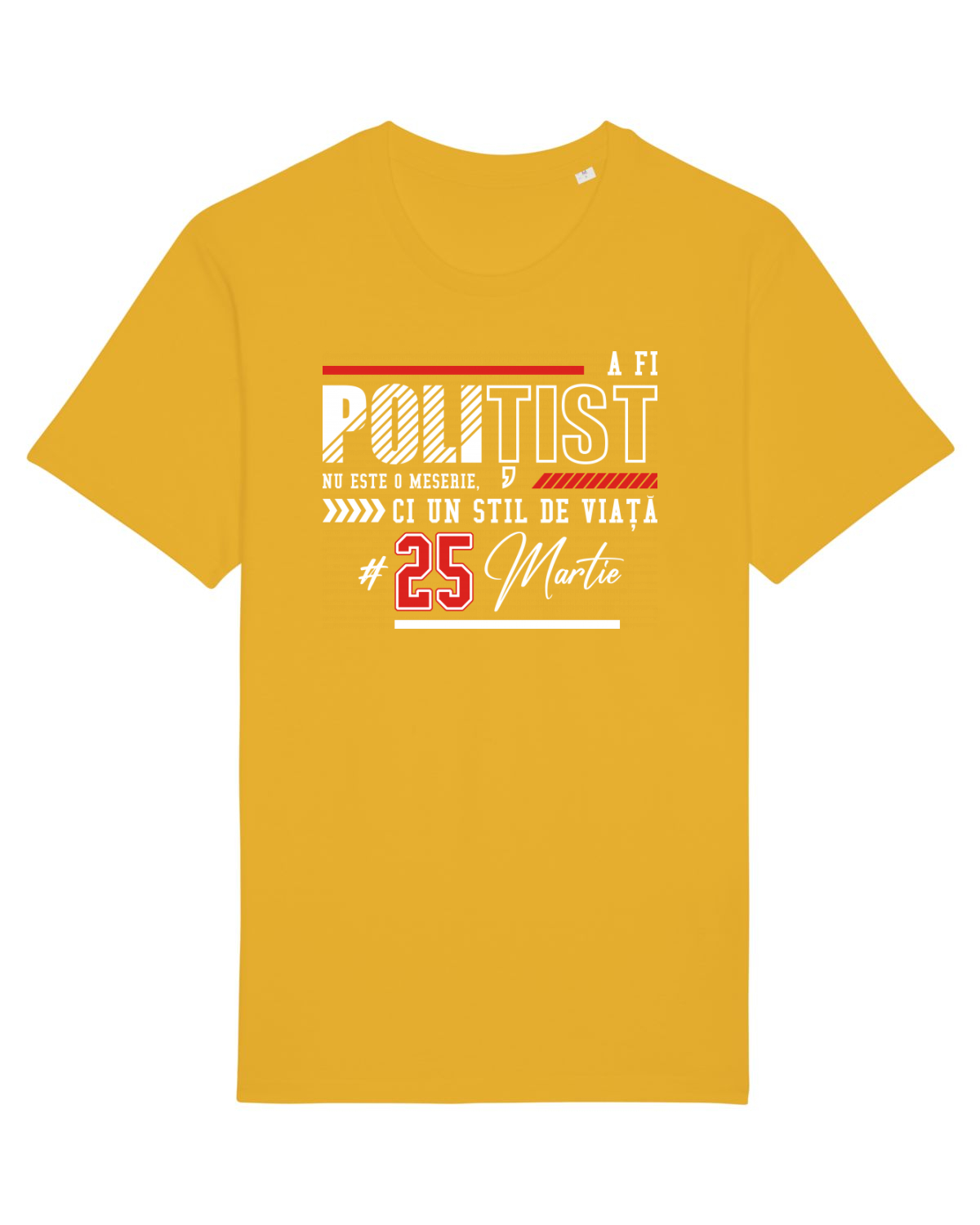 Tricou mânecă scurtă Unisex Rocker Spectra Yellow