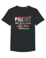 Politist Tricou mânecă scurtă guler larg Bărbat Skater