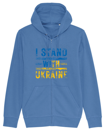 I Stand With Ukraine Bright Blue