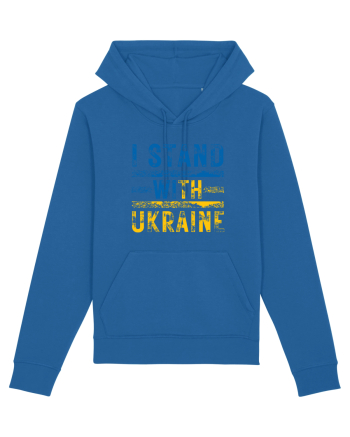 I Stand With Ukraine Royal Blue