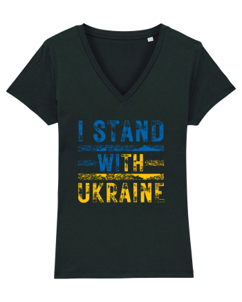 I Stand With Ukraine Black