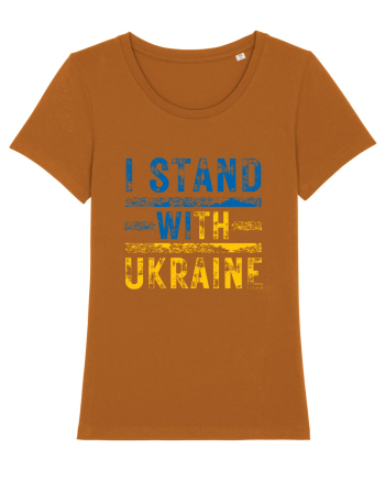 I Stand With Ukraine Roasted Orange