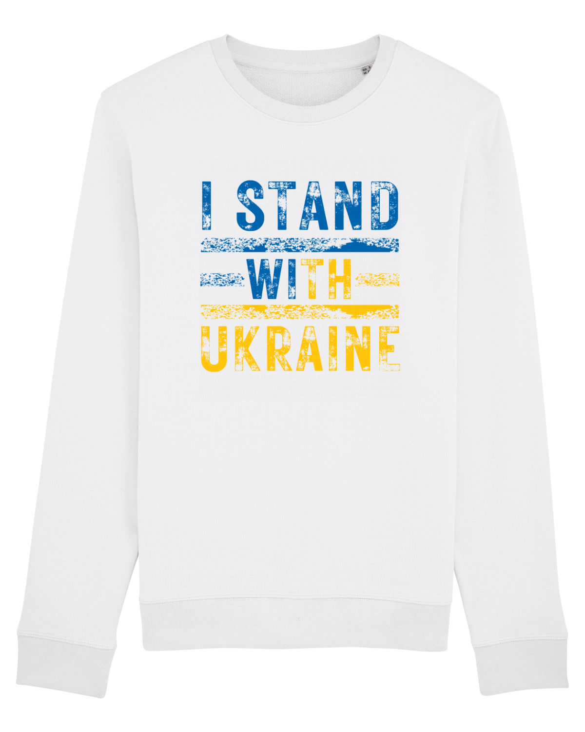 Bluză mânecă lungă Unisex Rise White