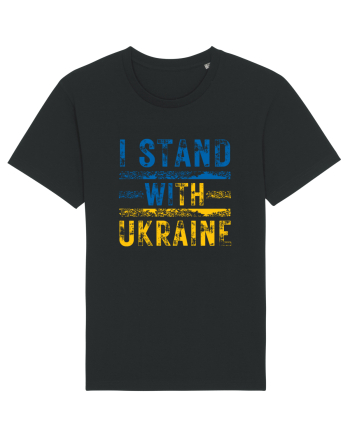 I Stand With Ukraine Black