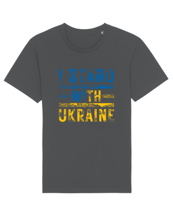 I Stand With Ukraine Anthracite