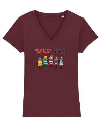 Spice Girls Burgundy