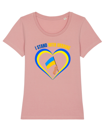 I Stand With Ukraine Canyon Pink