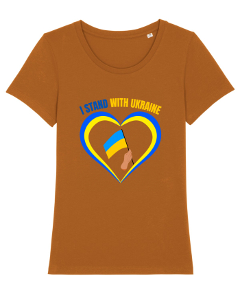 I Stand With Ukraine Roasted Orange