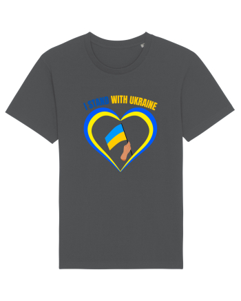 I Stand With Ukraine Anthracite