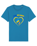 I Stand With Ukraine Tricou mânecă scurtă Unisex Rocker