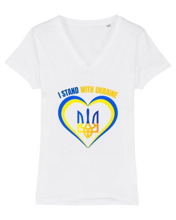 I Stand With Ukraine White