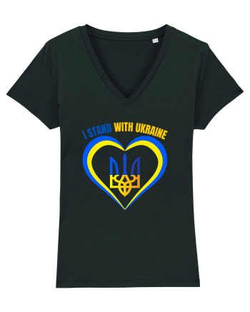 I Stand With Ukraine Black