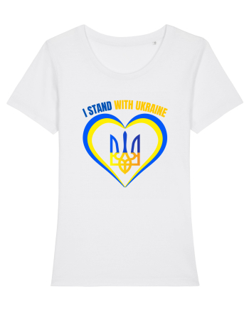 I Stand With Ukraine White