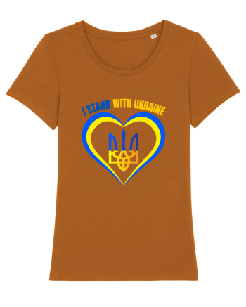 I Stand With Ukraine Roasted Orange