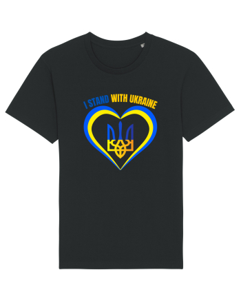 I Stand With Ukraine Black