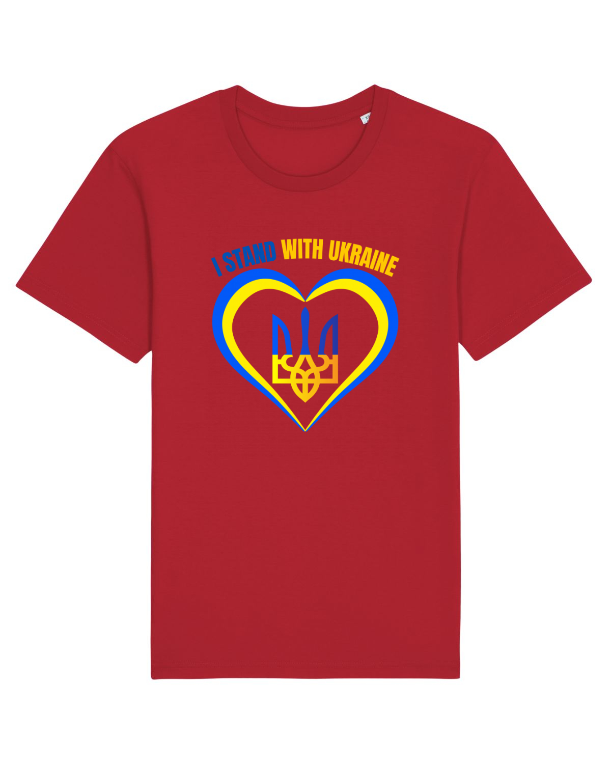 Tricou mânecă scurtă Unisex Rocker Red
