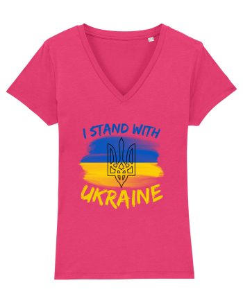 I Stand With Ukraine Raspberry
