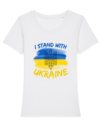 I Stand With Ukraine White