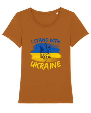 I Stand With Ukraine Roasted Orange