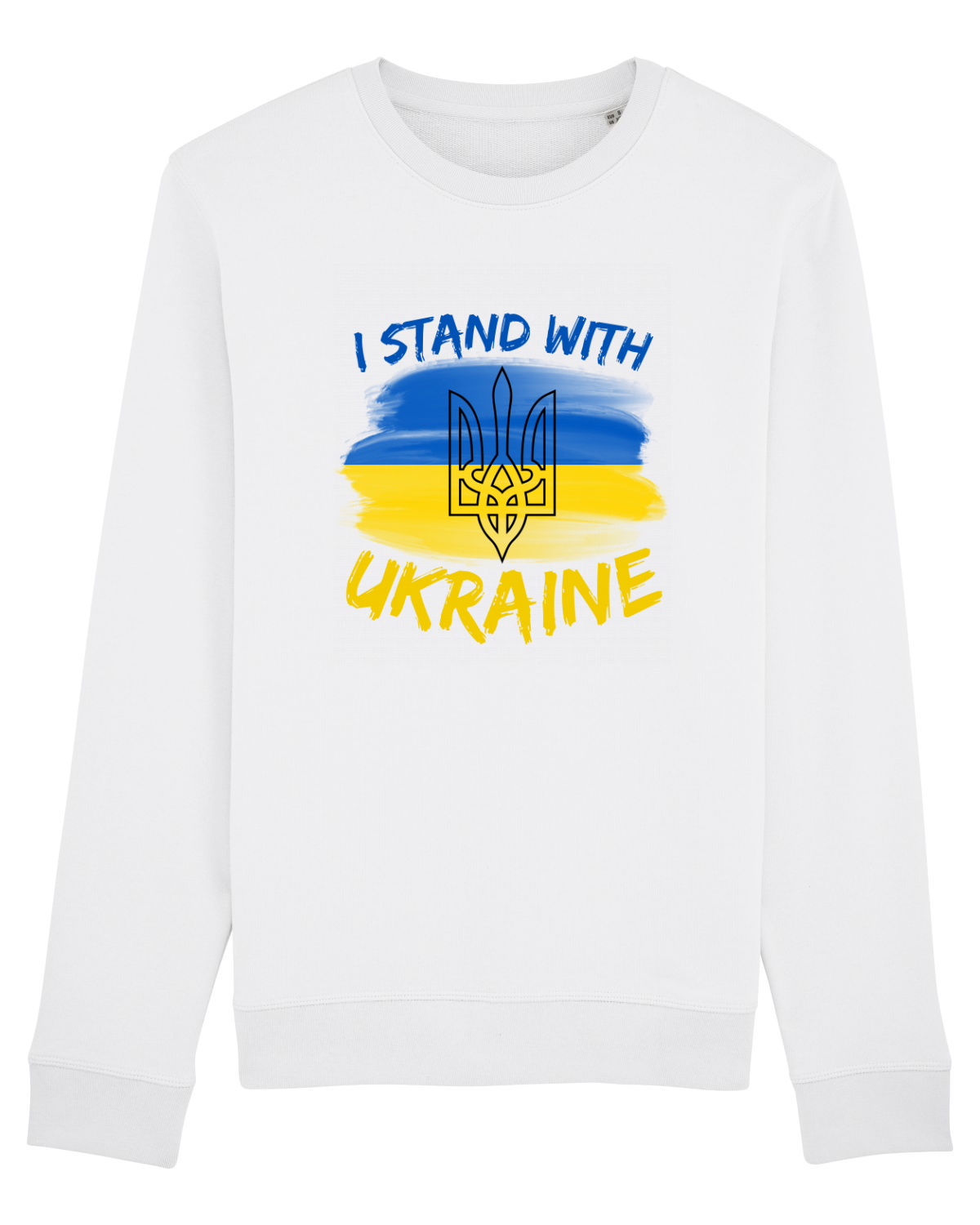 Bluză mânecă lungă Unisex Rise White