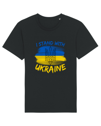 I Stand With Ukraine Black