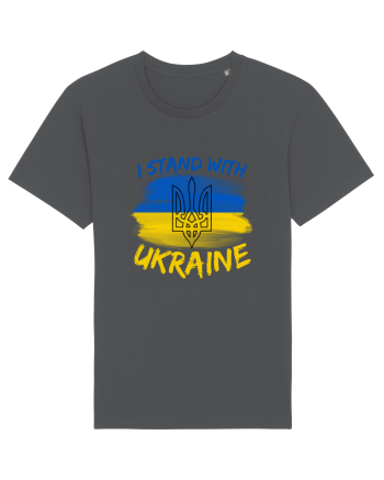 I Stand With Ukraine Anthracite