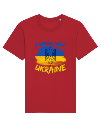 I Stand With Ukraine Red