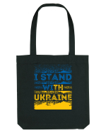 I Stand With Ukraine Sacoșă textilă
