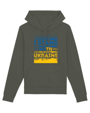 I Stand With Ukraine Khaki